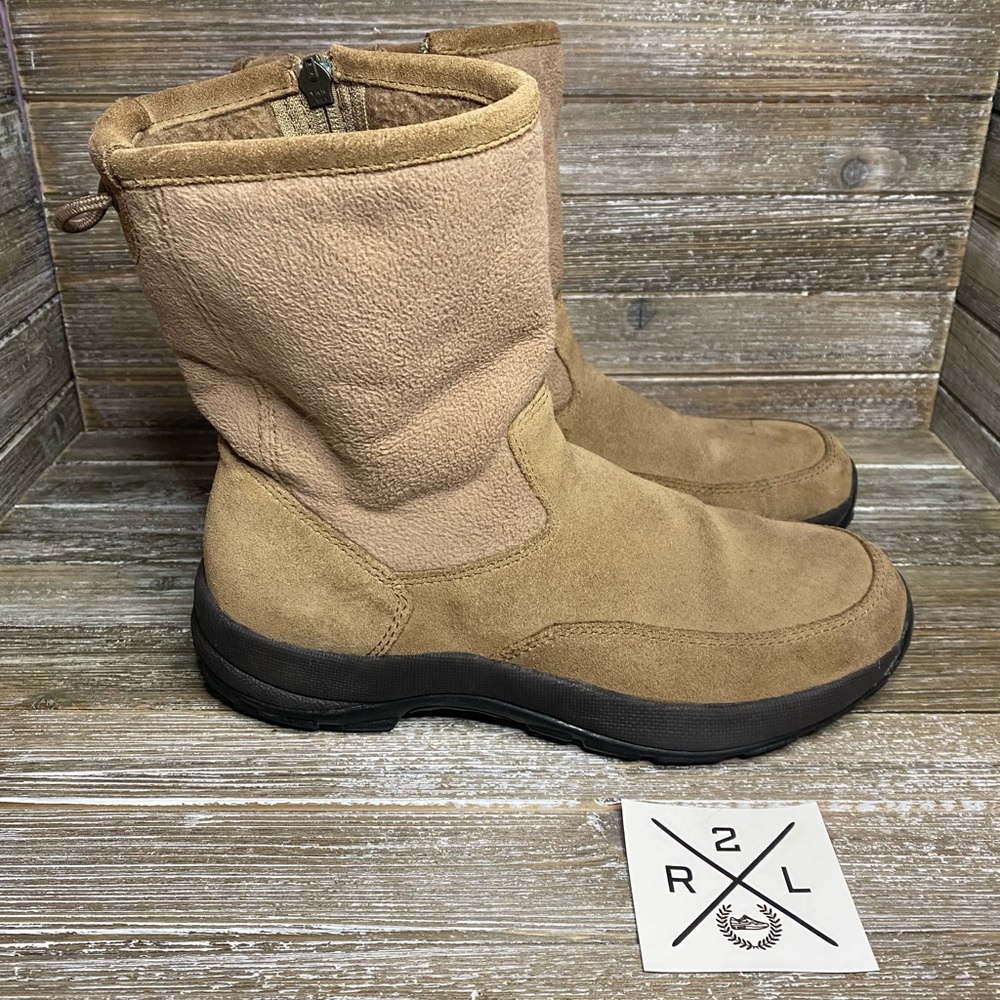 L.L. Bean Suede/Fleece Boots